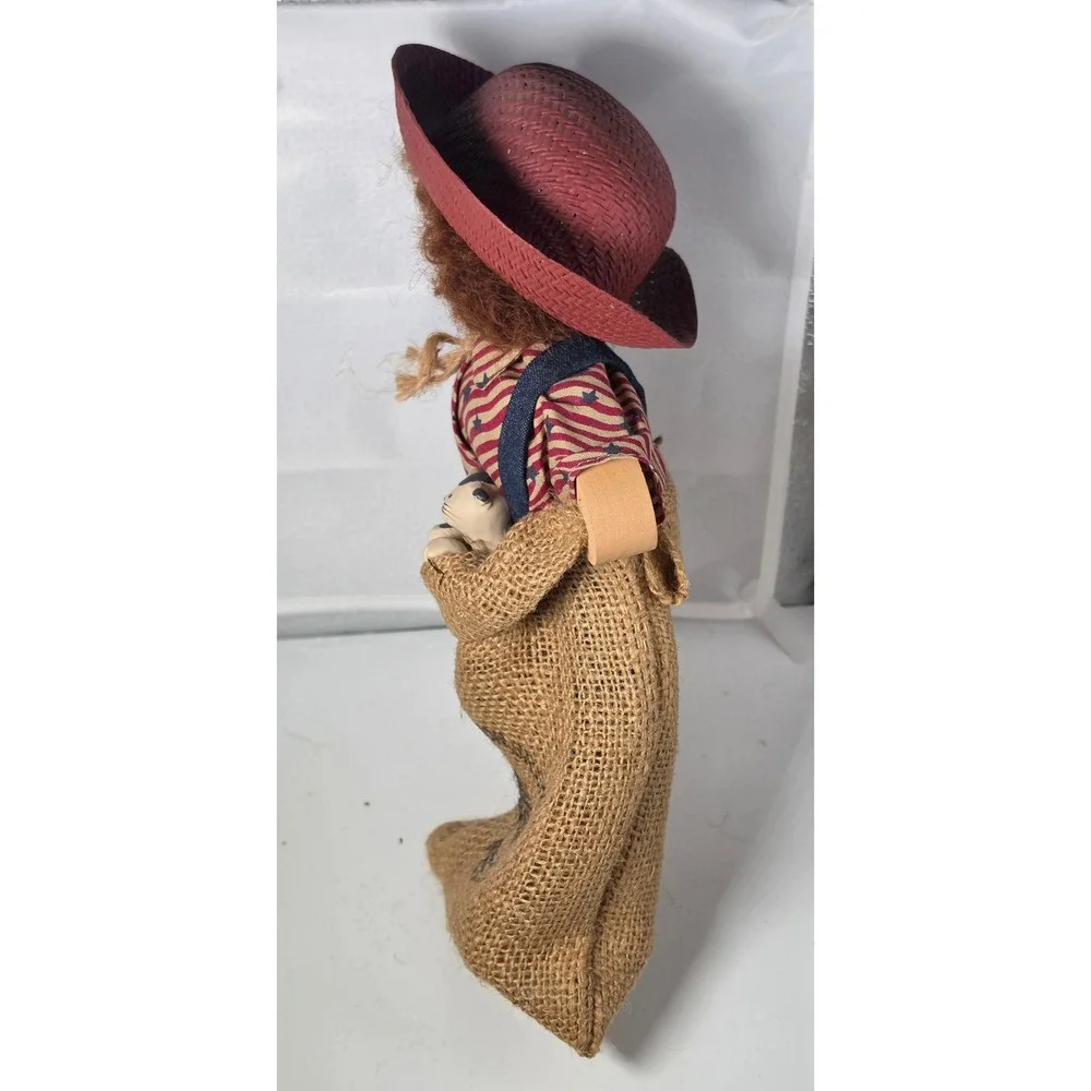Lizzie High Jack Valentine Doll 1498 Handcrafted Americana Folk Art 2000 USA